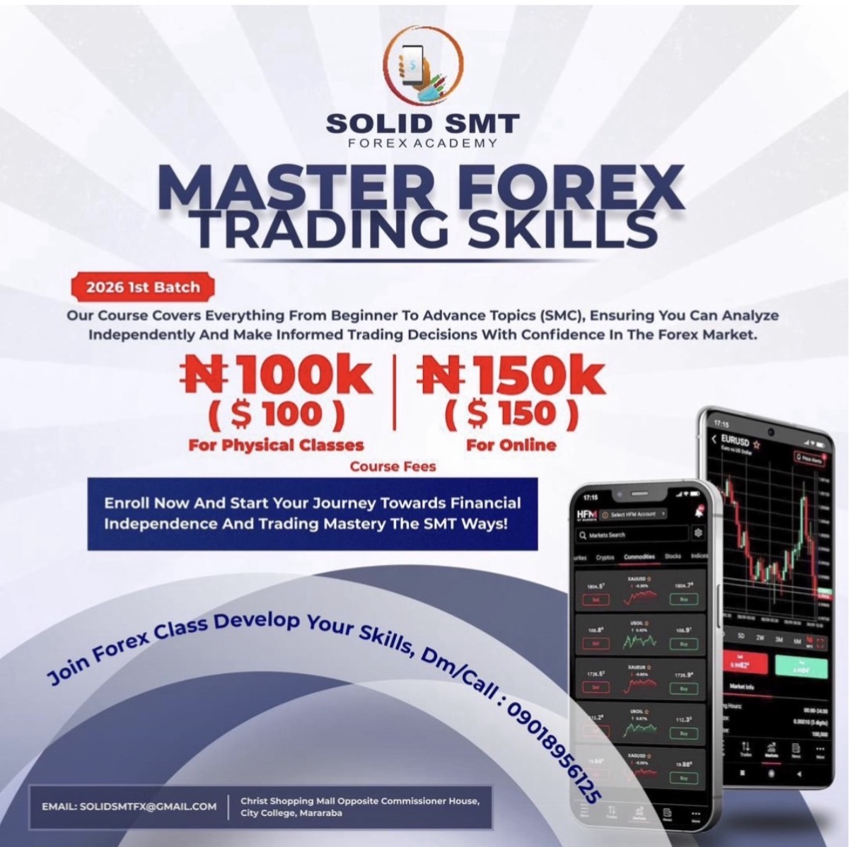 Master forex trading skills — course fees